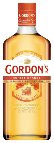 Gordon’s Sunset Orange Premium Flavoured Gin – 75cl
