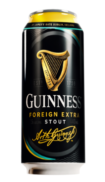 Canned Guinness Foreign Extra Stout – 440ml