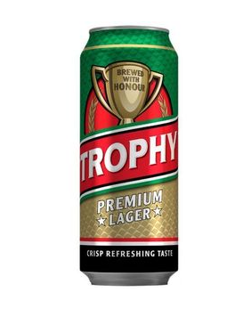 Trophy Premium Lager Beer – 500ml