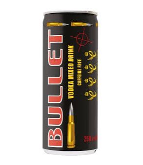 Canned Bullet Vodka Mixed Drink – 250ml