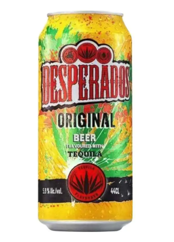 Desperados Original Beer Flavoured with Tequila – 440ml