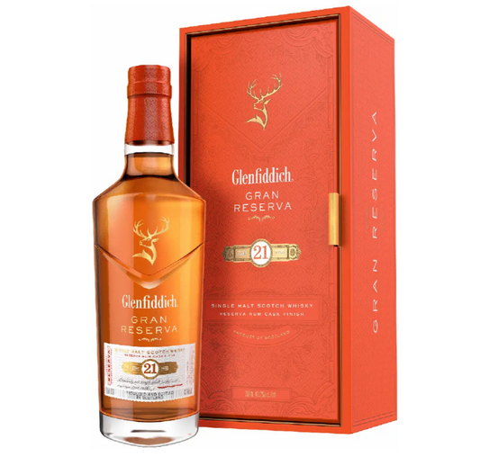 Glenfiddich 21 Years Gran Reserva Single Malt Scotch Whisky 70cl | Buy Luxury Whisky in Nigeria