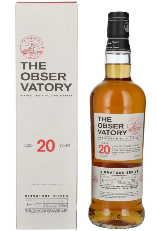 The Observatory 20 Years Old Single Grain Signature Series 40% Vol. 700 ml