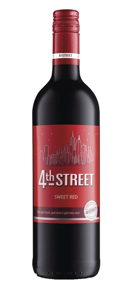 4th Street Sweet Red Wine – 75cl