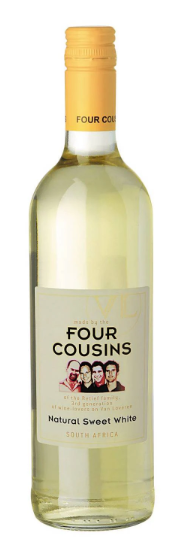 Four Cousins Natural Sweet White Wine – 75cl